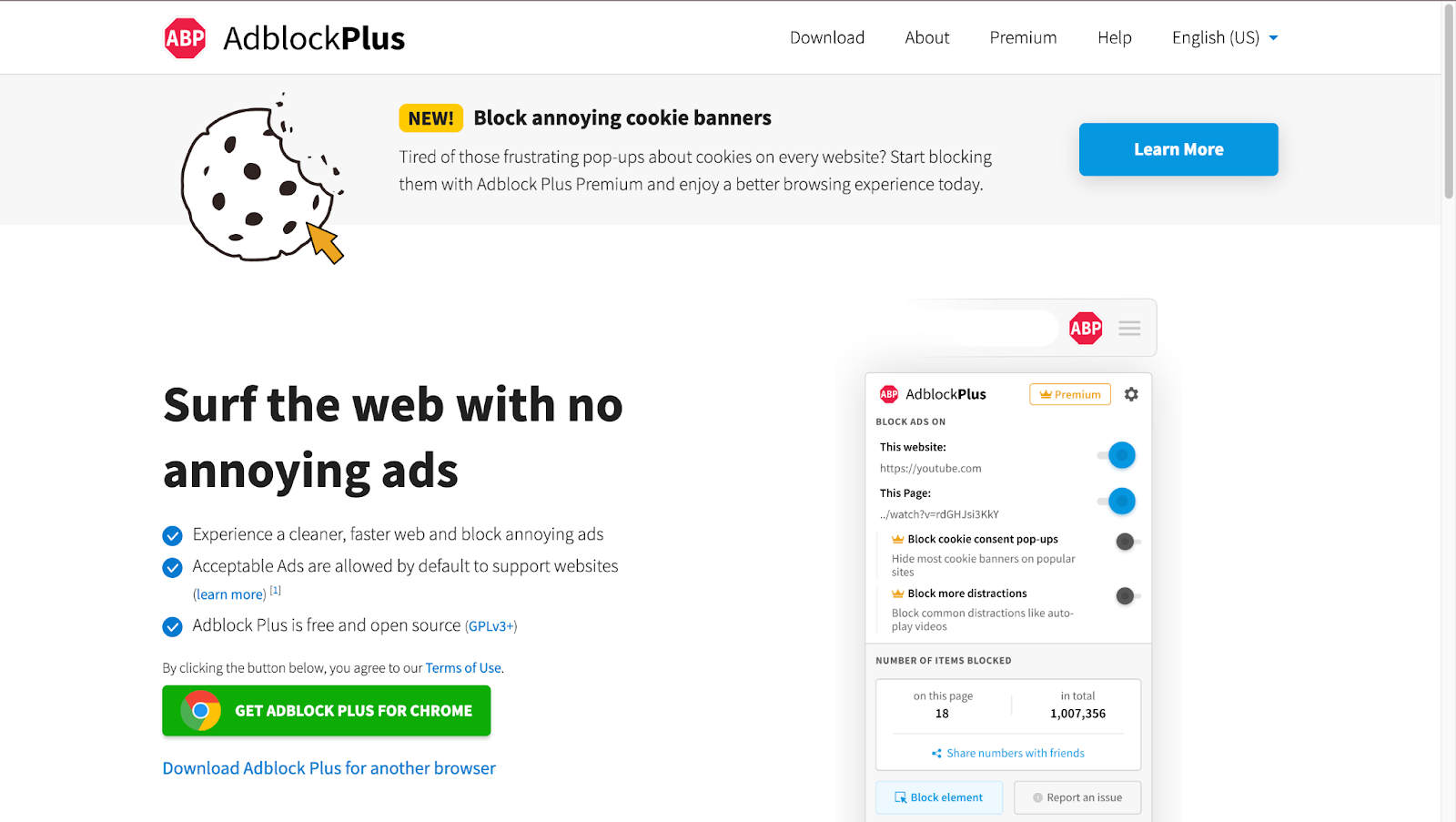 Adblock Plus Chrome Extension