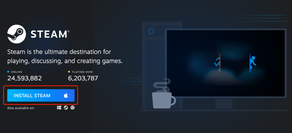 Install Steam