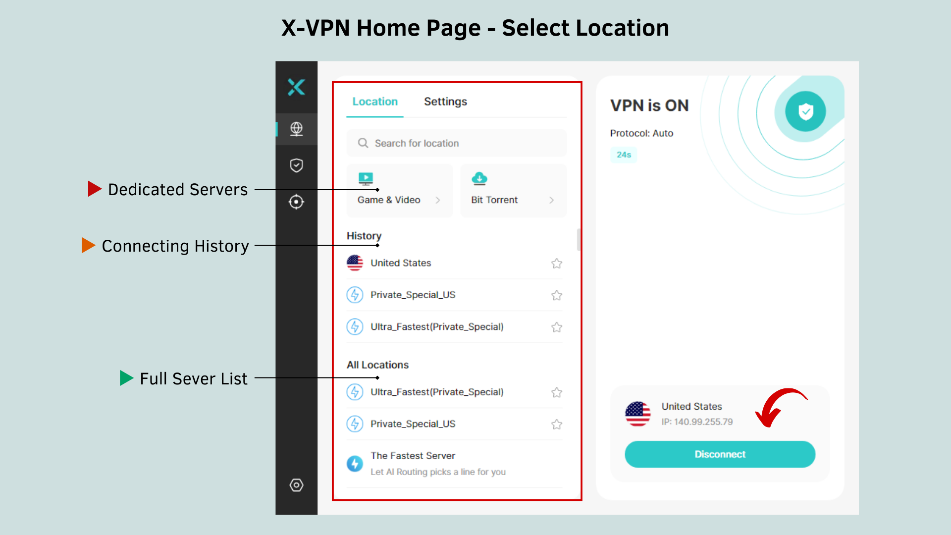 connect to a vpn server