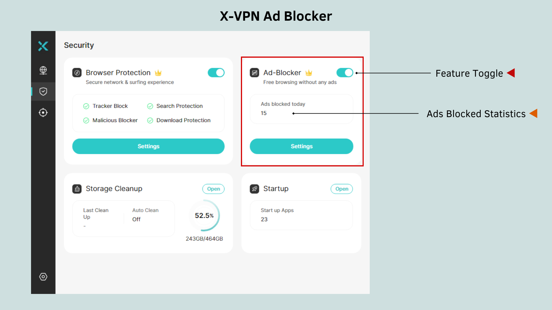 enable the ad blocker