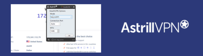 Astrill VPN StealthVPN Protocol
