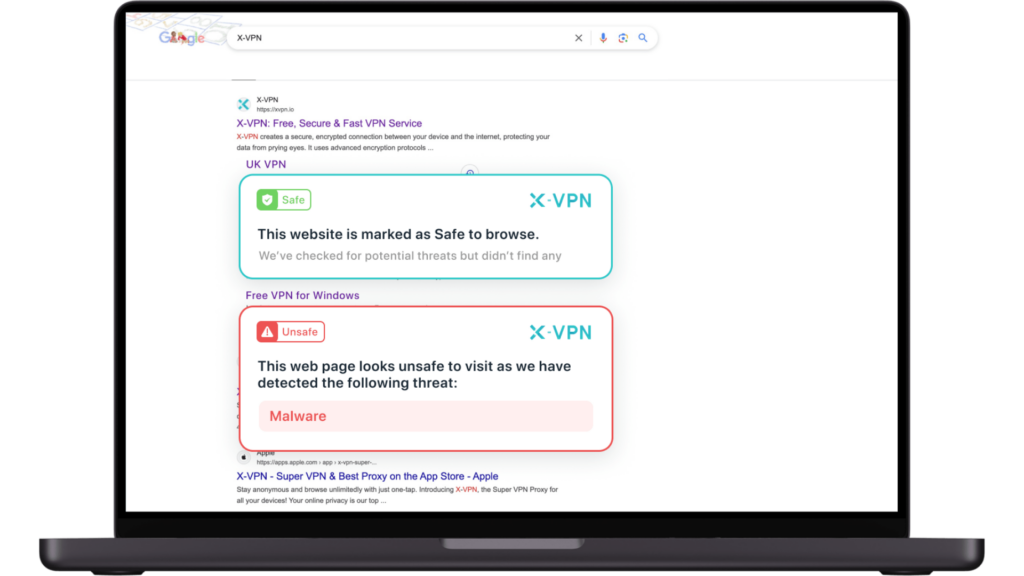 X-VPN Search Engine Link Checker