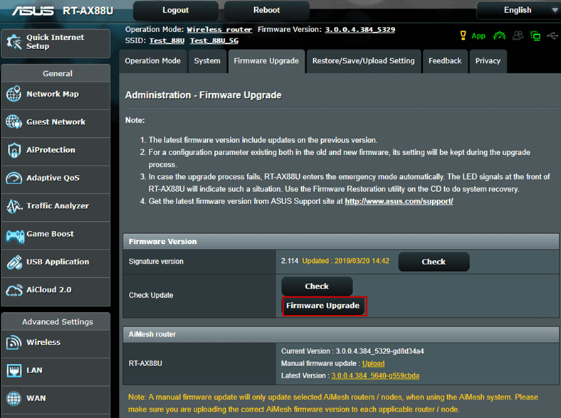 Update Router Firmware for Stable VPN Connection