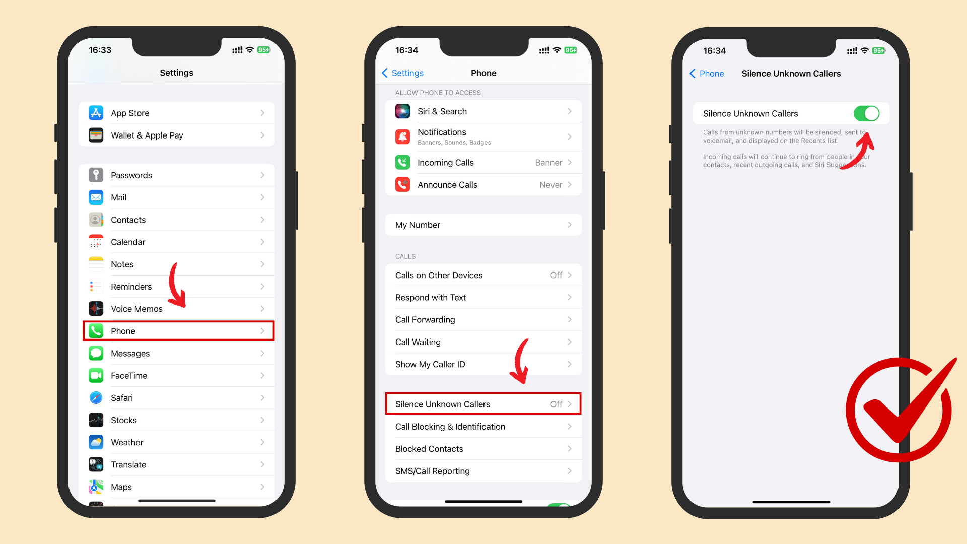 To Stop Potential Spam Calls on iPhone