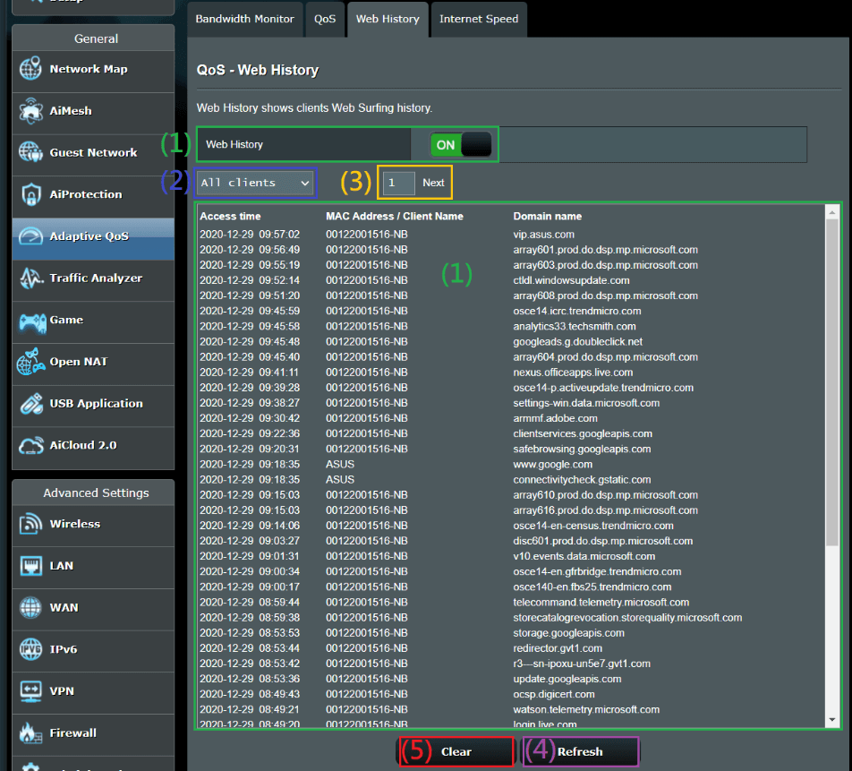 ASUS Router Admin Panel