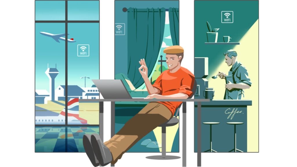 vpn, Stay safe on public Wi-Fi