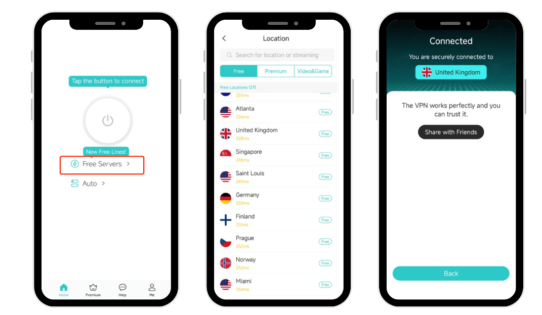 Change IP Address on Android with a VPN