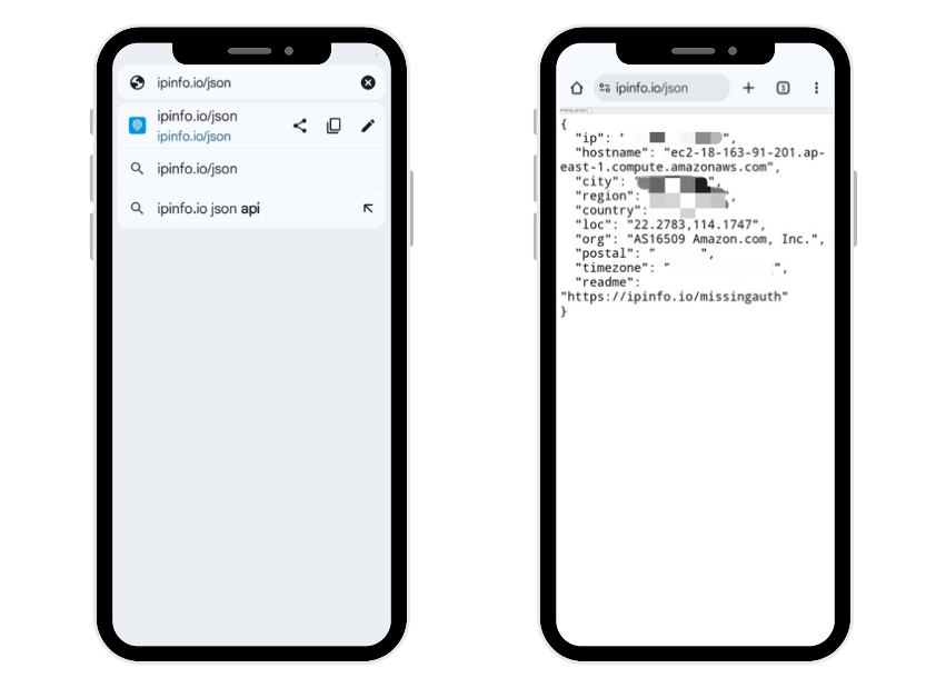 Find Public IP Address on Android