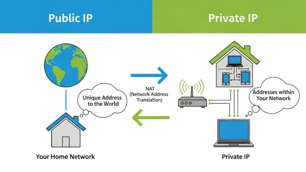 Public ip vs Private ip