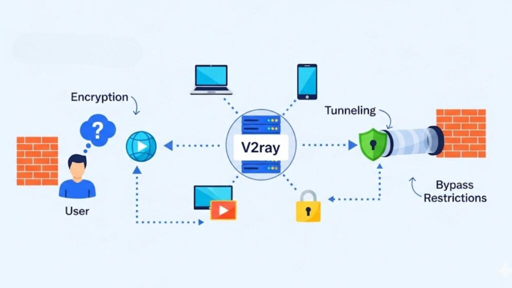 how does V2Ray work