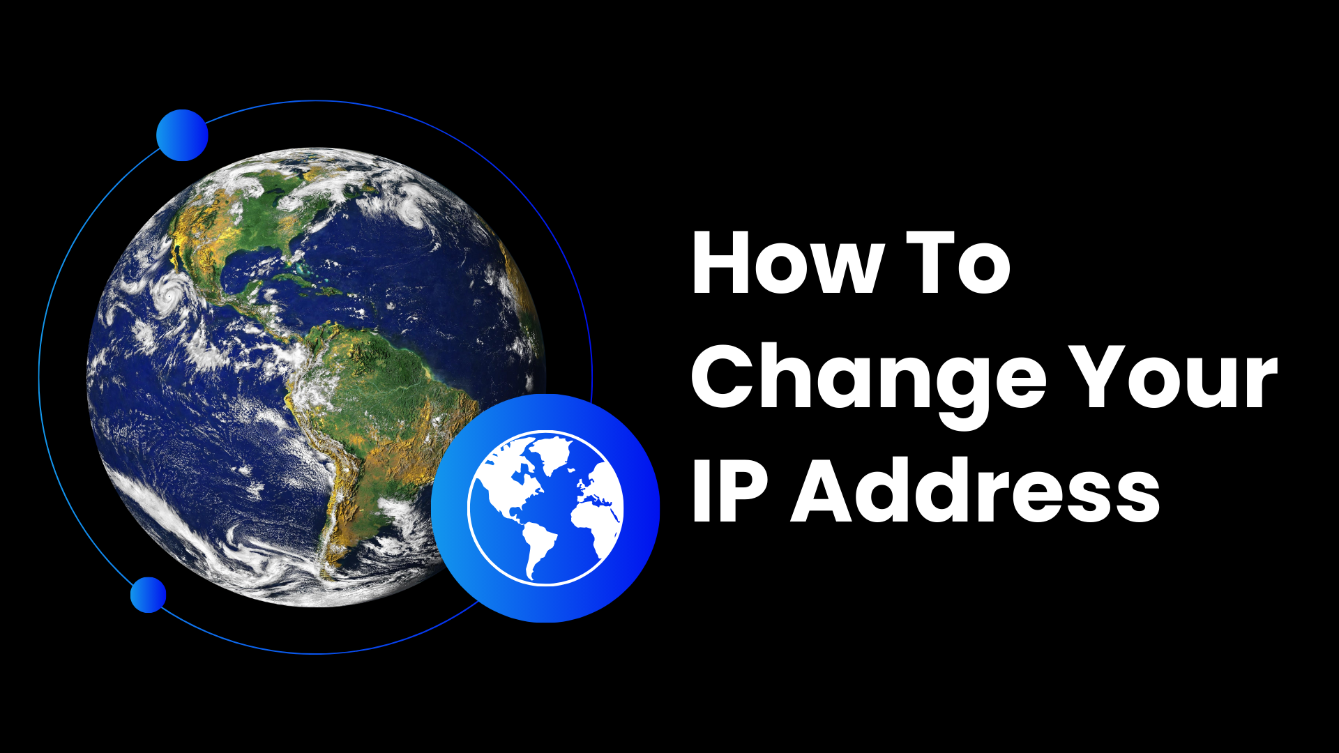 how to change your ip address