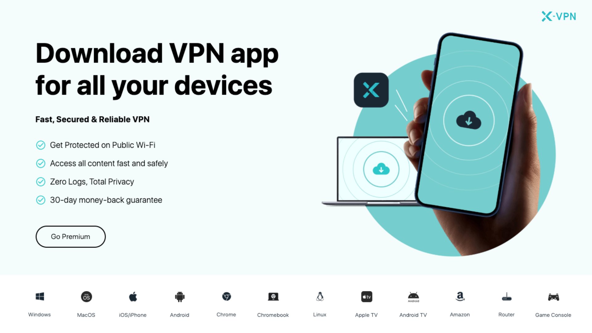 Download a VPN app