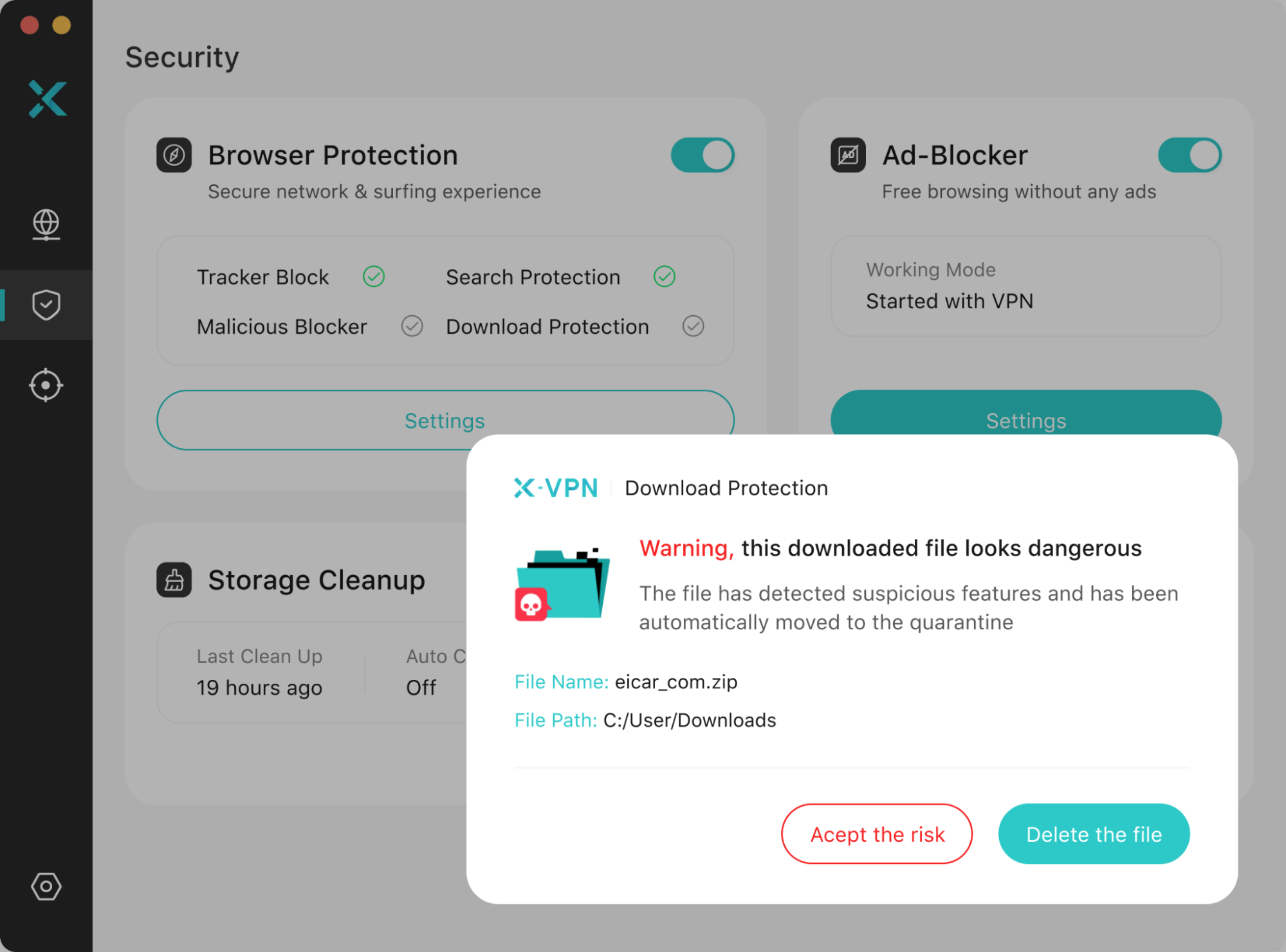 xvpn download protection