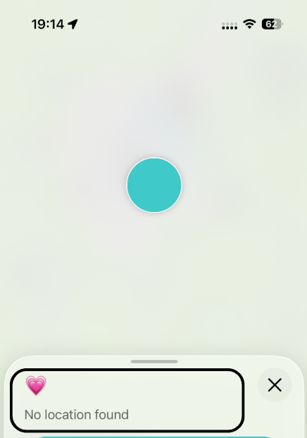 no location found sample