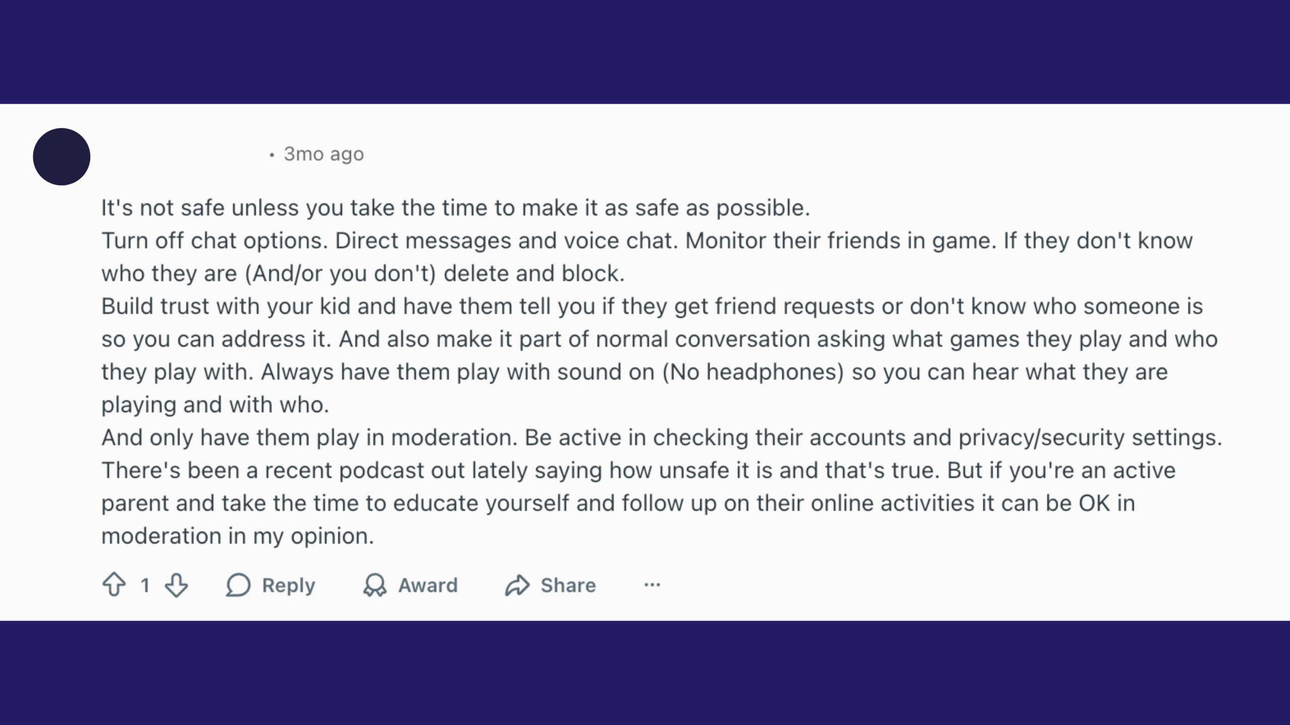 Ages 9–12: Safer With Strict Settings + Active Supervision
