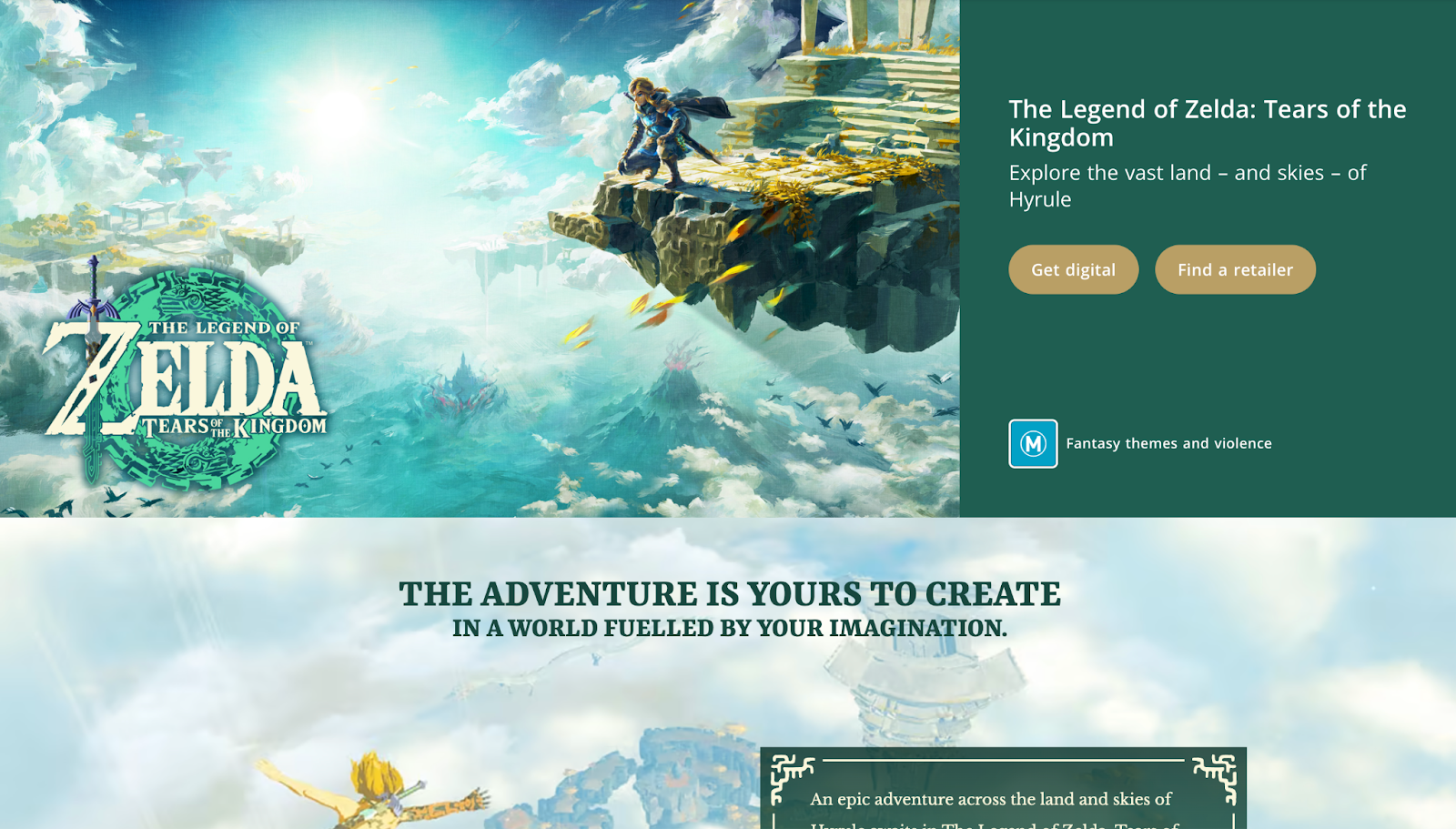 The Legend of Zelda: Tears of the Kingdom