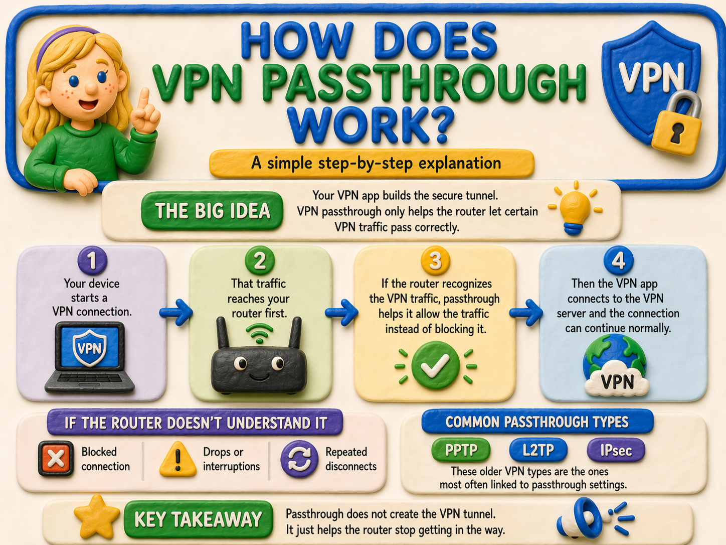 How does VPN Passthrough work