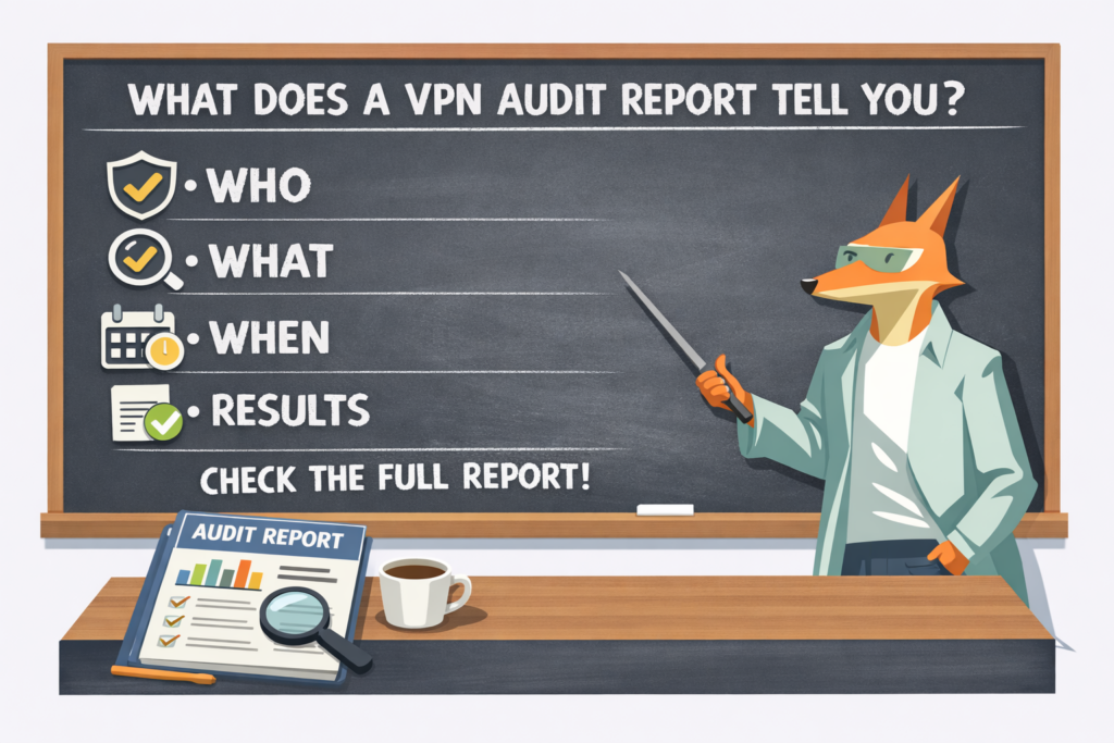 What Does a VPN Audit Report Tell You