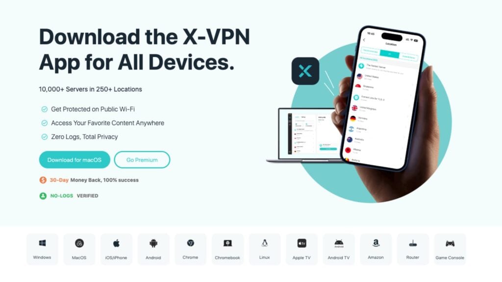 xvpn download page 2026