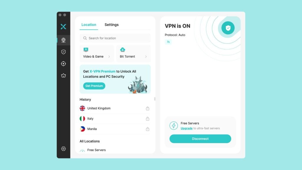 xvpn interface