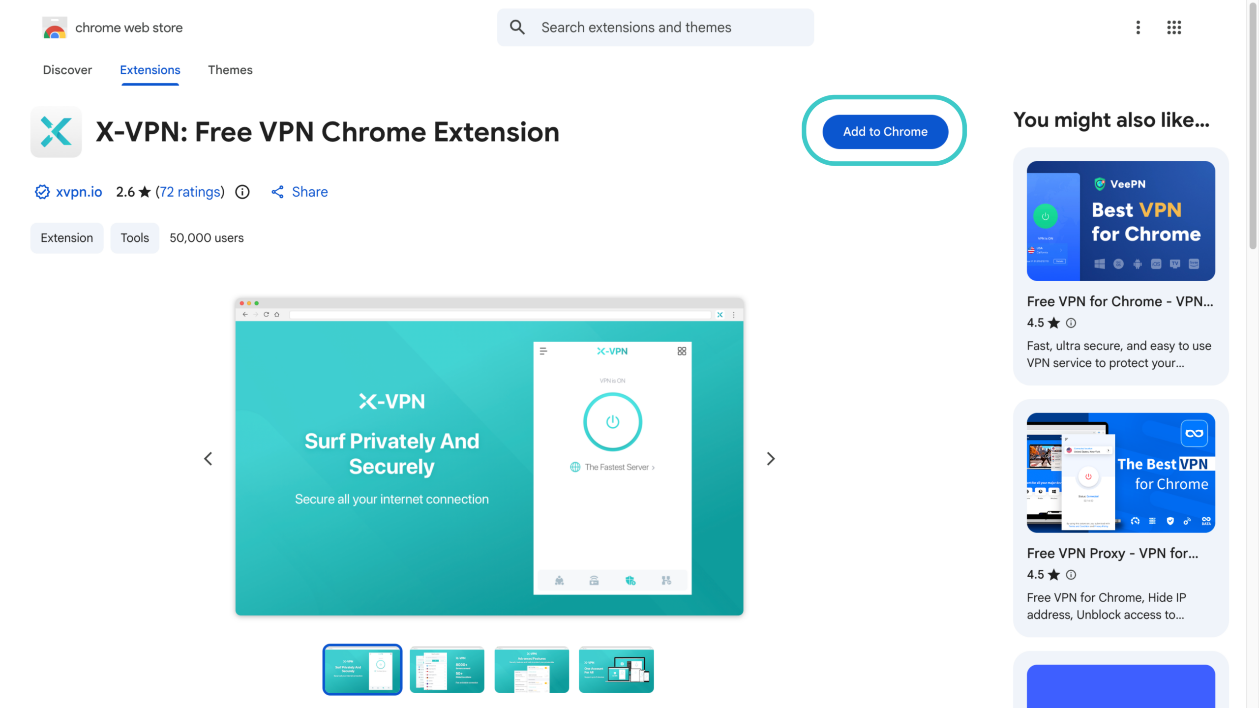 Get a VPN for Chrome