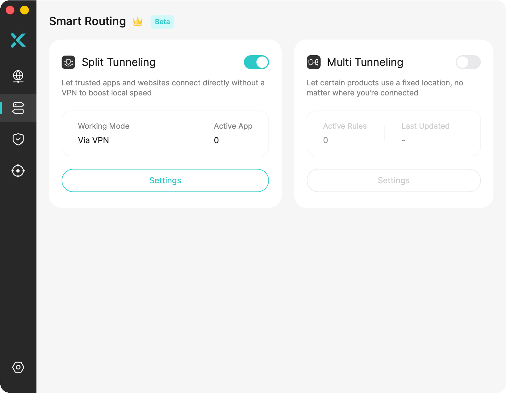 Split Tunneling