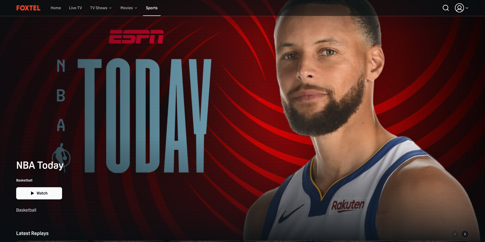 Find and watch NBA games