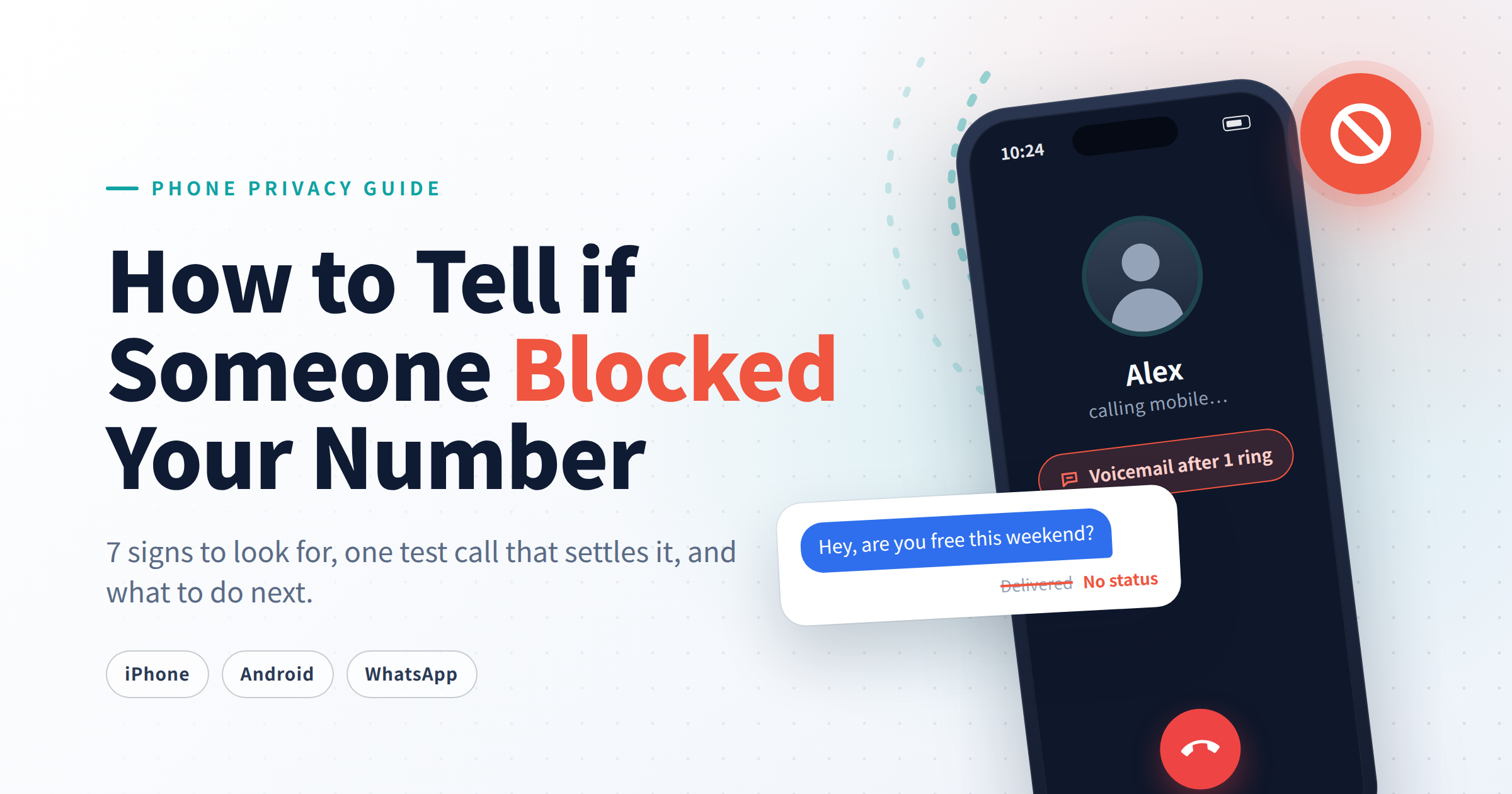 How to Know if Someone Blocked Your Number