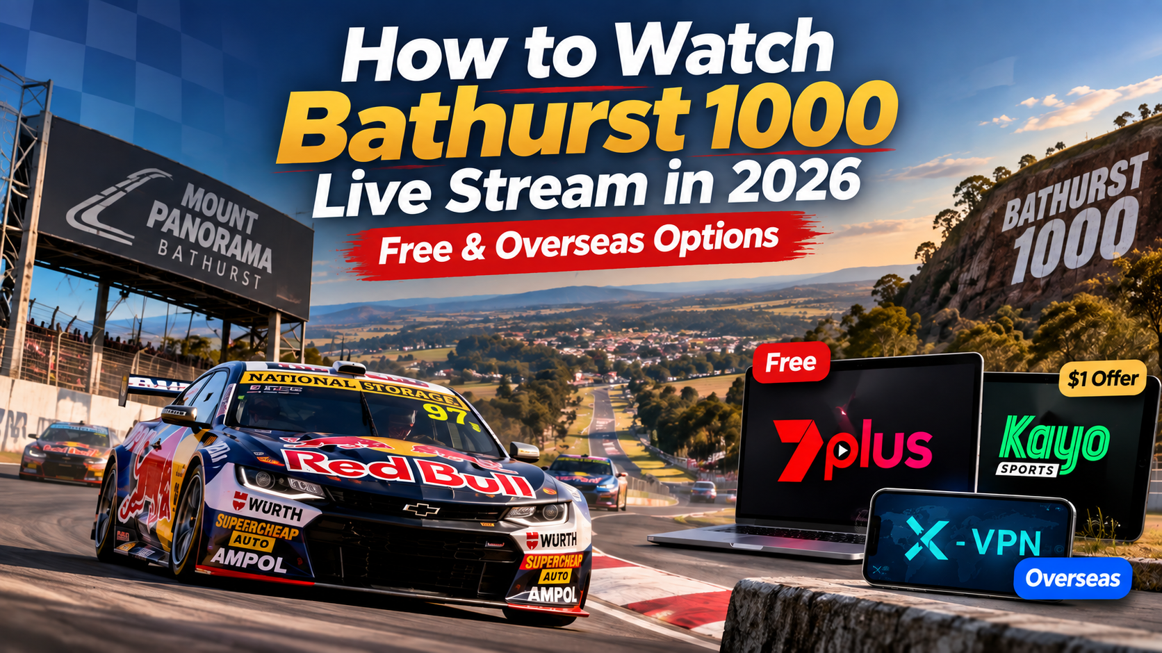 How to Watch Bathurst 1000 Live Stream