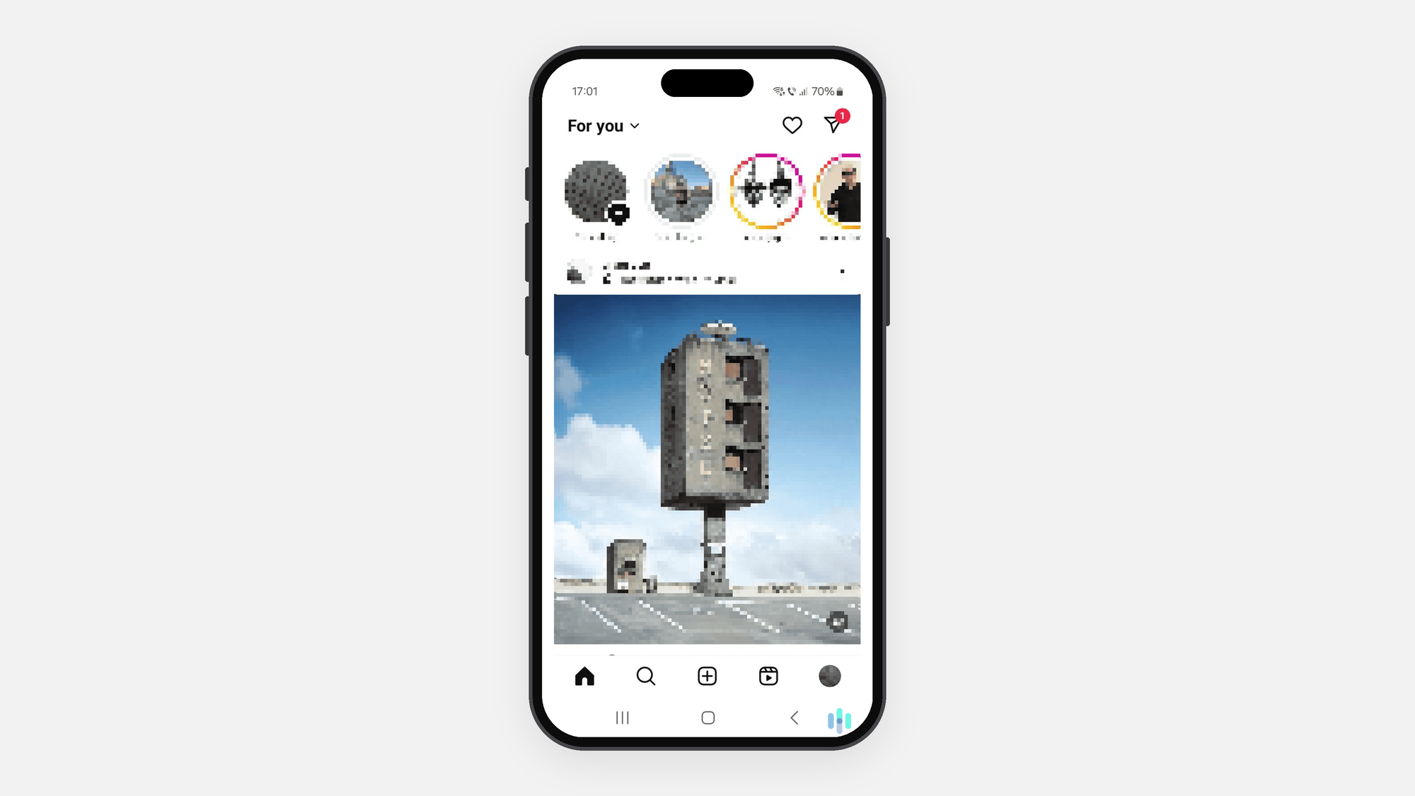 Tap Your Profile Icon